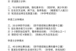 篮球夏令营的活动方案